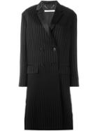 Givenchy Striped Satin Long Coat
