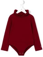 Lapin House Ruffled Collar Body, Girl's, Size: 10 Yrs, Red