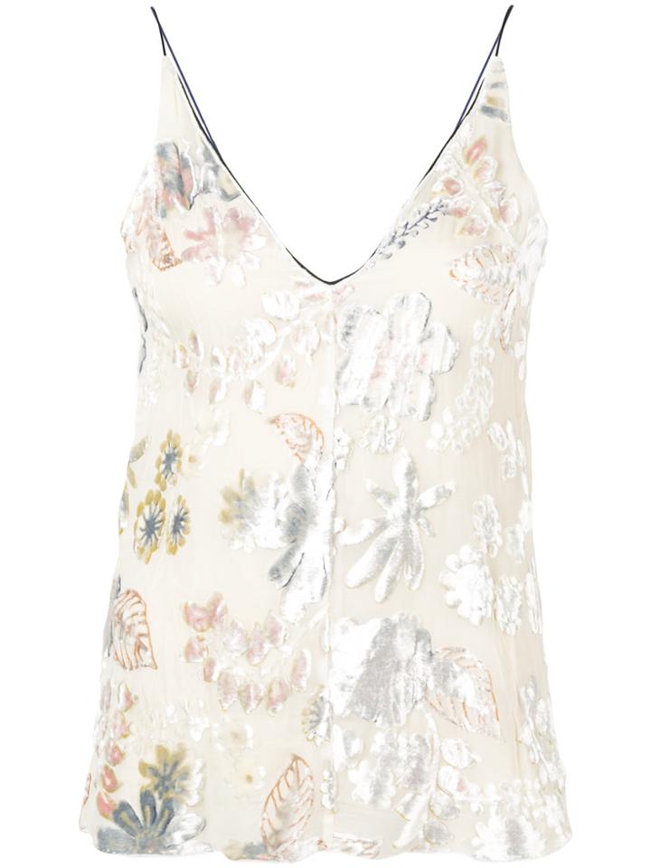 Forte Forte Embroidered Sleeveless Top - White