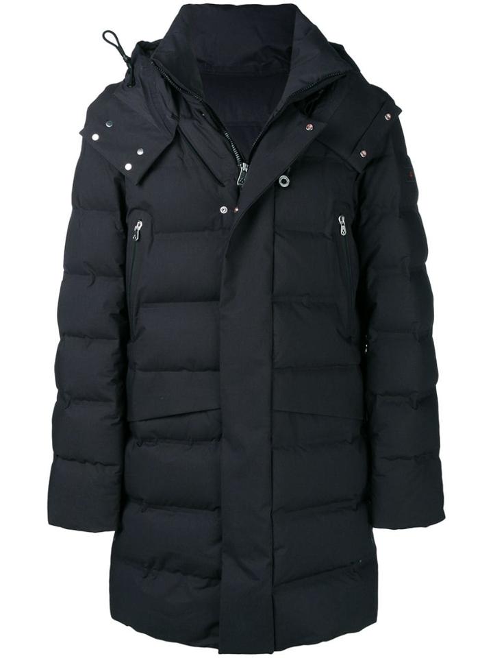 Peuterey Quilted Coat - Blue