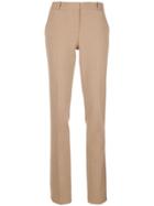 The Row Roosevelt Straight Leg Trousers - Brown