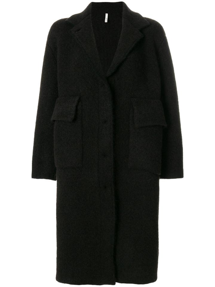 Boboutic Single Breasted Coat - Brown