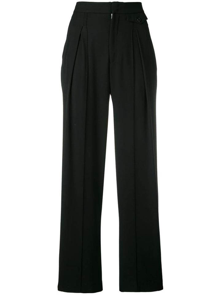 Isabel Marant Straight Trousers - Black