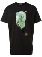 Givenchy Graphic Print T-shirt, Men's, Size: Xxs, Black, Cotton