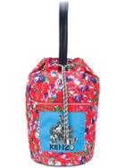 Kenzo The Memento Collection Animal Kingdom Drawstring Backpack - Red