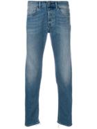 Pence Faded Slim-fit Jeans - Blue