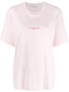 Stella Mccartney 2001 Stamped Logo T-shirt - Pink