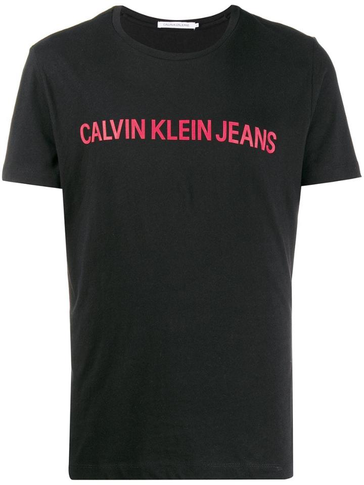 Calvin Klein Jeans Institutional Logo T-shirt - Black