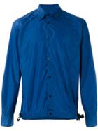Marni Light Weight Shirt Jacket, Men's, Size: 46, Blue, Polyamide