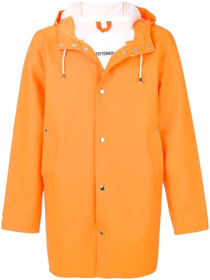 Stutterheim Stockholm Raincoat - Yellow & Orange