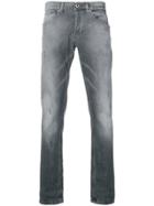 Dondup Stonewashed Distressed Jeans - Grey