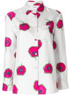 La Doublej Floral Print Shirt - White