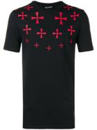 Neil Barrett Military Stars T-shirt - Black