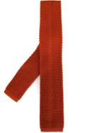Fashion Clinic Timeless Woven Tie - Yellow & Orange