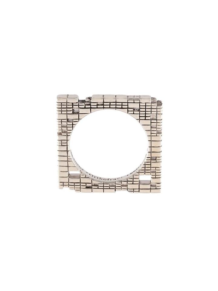 John Brevard 'torus' Square Stack Ring