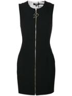 Versus Front Zip Mini-dress - Black