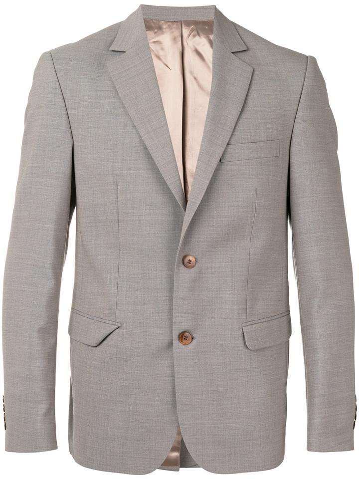 A Kind Of Guise - Woven Jacket - Men - Viscose/virgin Wool - 50, Grey, Viscose/virgin Wool