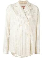 Romeo Gigli Vintage Striped Oversized Shirt