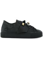 D.a.t.e. Studded Strap Sneakers - Black
