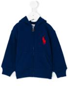 Ralph Lauren Kids - Classic Hoodie - Kids - Cotton - 18 Mth, Blue