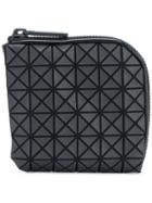 Issey Miyake Geometric Pattern Coin Purse - Black