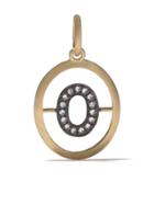 Annoushka 18ct Gold Diamond Initial O Necklace - 18ct Yellow Gold
