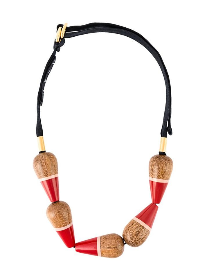 Marni Whirligig Necklace - Metallic