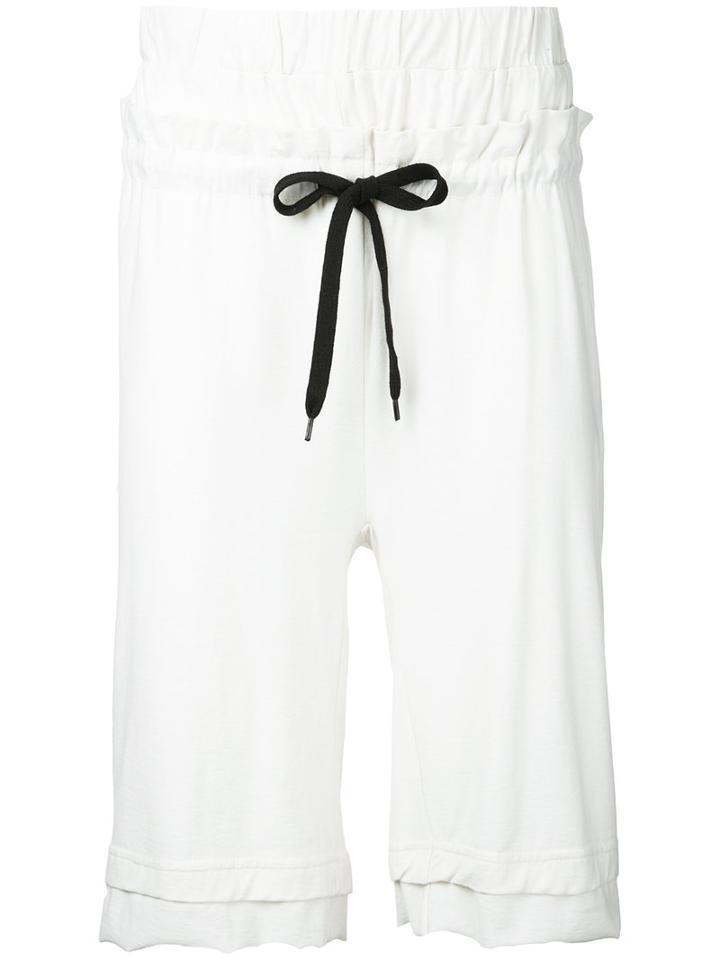First Aid To The Injured - Haemin Shorts - Unisex - Cotton - 3, White, Cotton