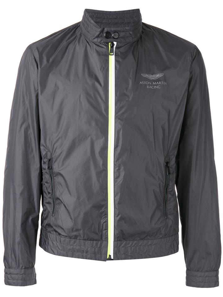 Hackett Zip Up Jacket - Grey