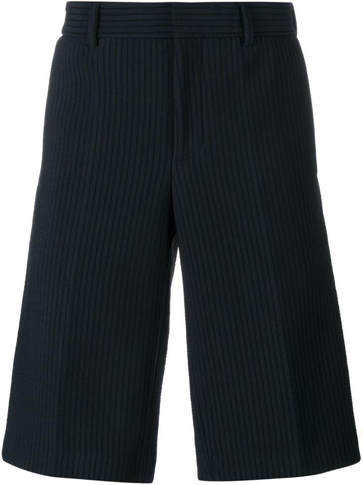 Givenchy Tailored Shorts, Men's, Size: 48, Blue, Cotton/polyamide/cupro/viscose