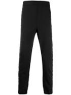 Just Cavalli Quilted Panel Trousers - Black