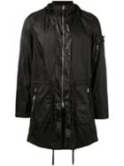 Stone Island Shadow Project - Hooded Zip Jacket - Men - Polyamide - Xl, Black, Polyamide
