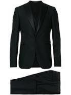 Tagliatore Gilet Tuxedo Suit - Black