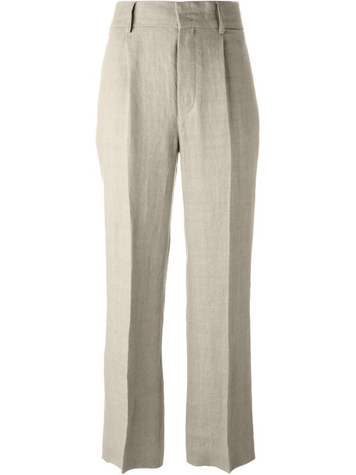 Alberta Ferretti Pleated Palazzo Pants