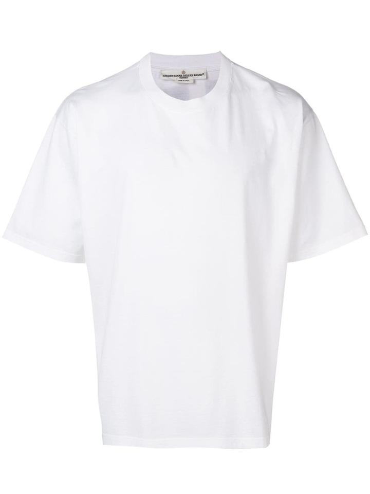 Golden Goose Deluxe Brand Install Team Printed T-shirt - White