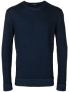 Loro Piana Crew Neck Sweater - Blue