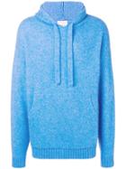 Laneus Knitted Hoodie - Blue
