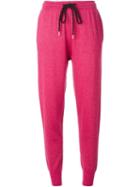 Markus Lupfer Lurex Knitted Joggers