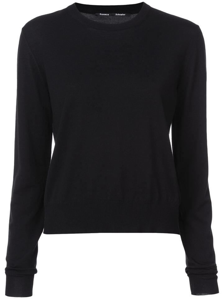 Proenza Schouler Merino Crewneck - Black
