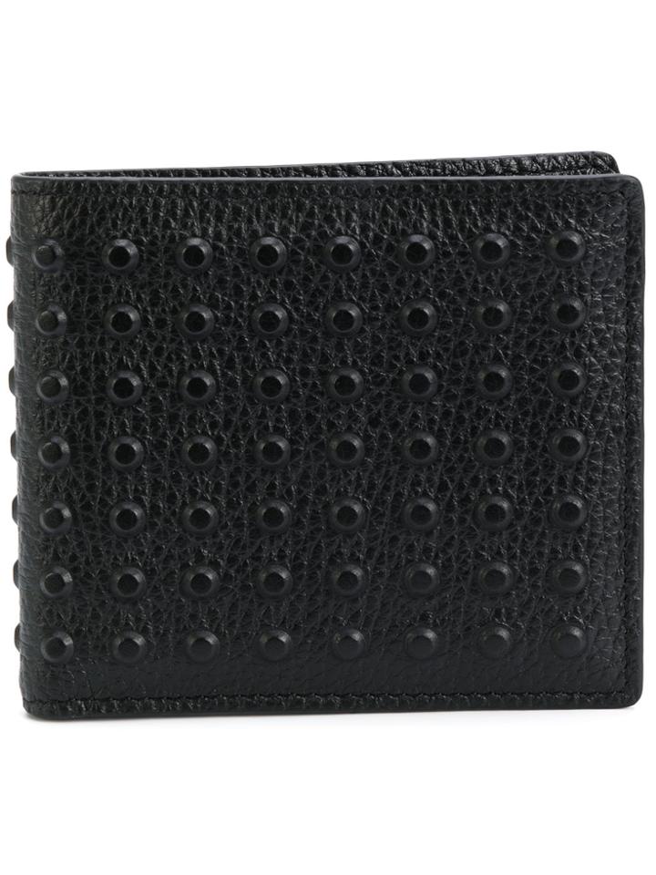 Tod's Simple Studded Wallet - Black