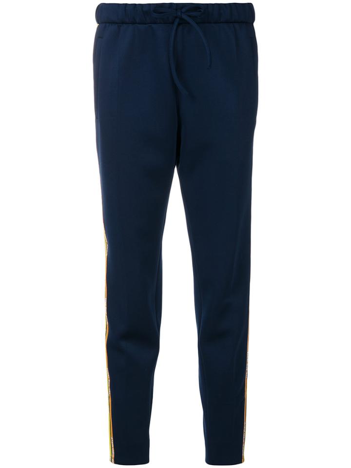 Mira Mikati Roller Skate Track Pants - Blue