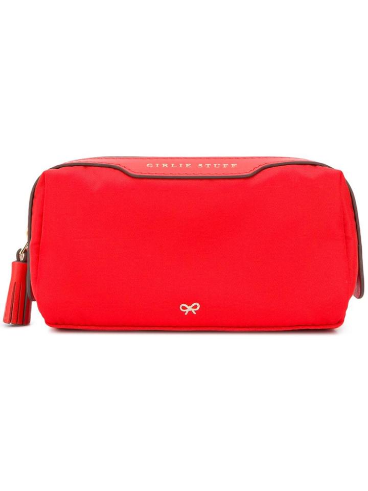Anya Hindmarch Girlie Stuff Pouch - Red