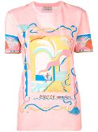 Emilio Pucci Pink La Villa Print T-shirt