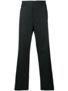 Maison Margiela Side Snap Closure Trousers - Blue