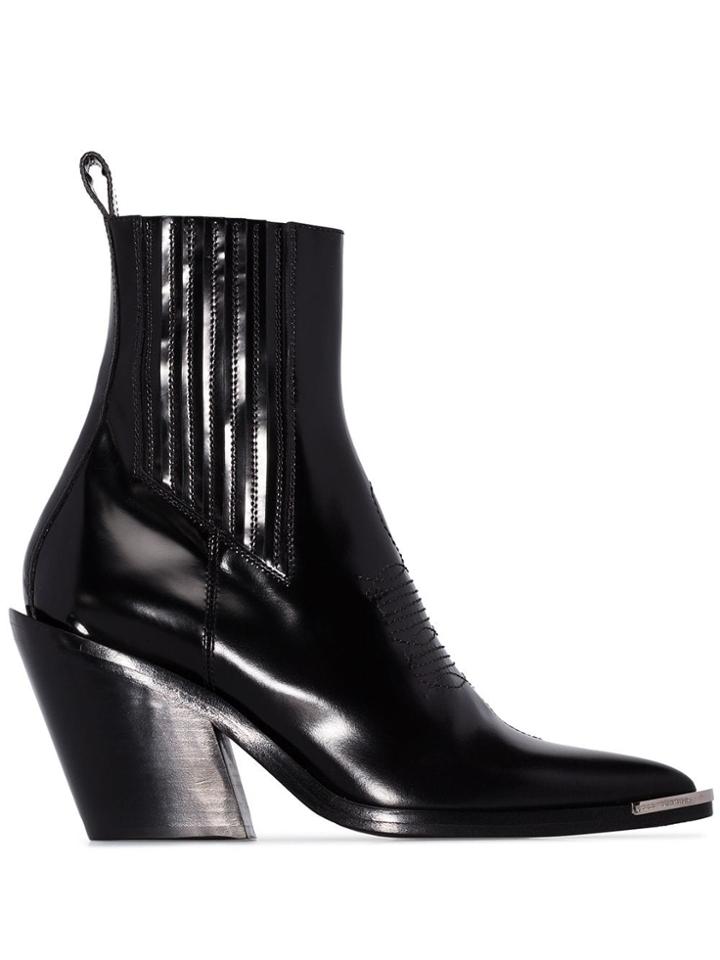 Paco Rabanne Chelsea 80mm Boots - Black