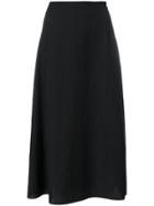 Yang Li A-line Midi Skirt - Black