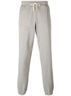 Soulland Cuffed Hem Drawstring Trousers - Grey