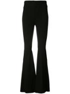 Givenchy - Flared Trousers - Women - Spandex/elastane/viscose/polyimide - 34, Black, Spandex/elastane/viscose/polyimide