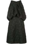 Calvin Klein 205w39nyc Embroidered Brocade Dress - Black