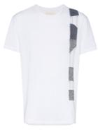 78 Stitches Patch Short Sleeve T-shirt - White